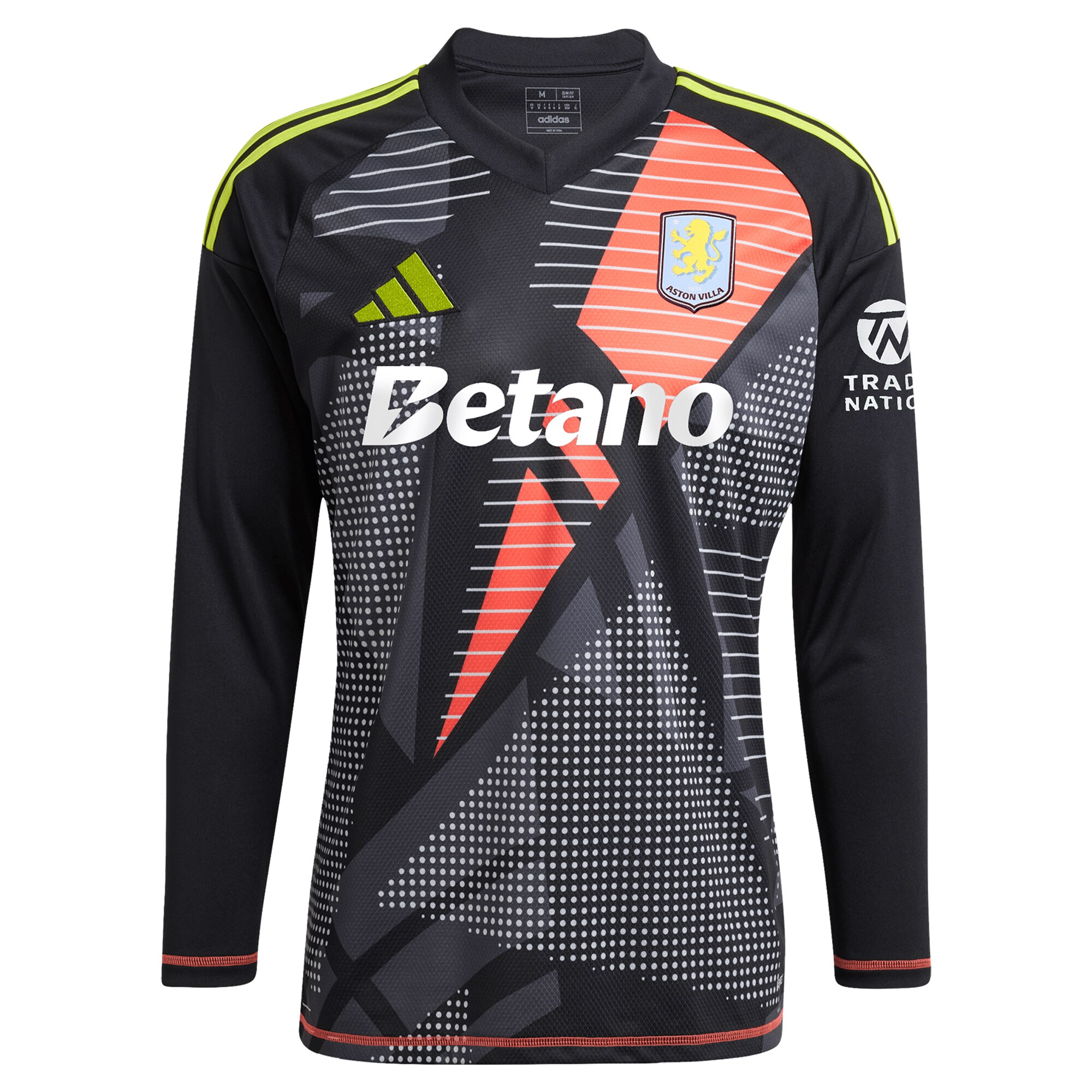aston villa adidas goalkeeper shirt 2024-25 – long sleeve with zych 48 printing – 202153090 Collection | Official Aston Villa Jerseys for Fans