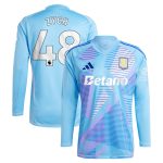 aston villa adidas goalkeeper shirt 2024-25 – long sleeve with zych 48 printing – 202153092 Collection | Official Aston Villa Jerseys for Fans
