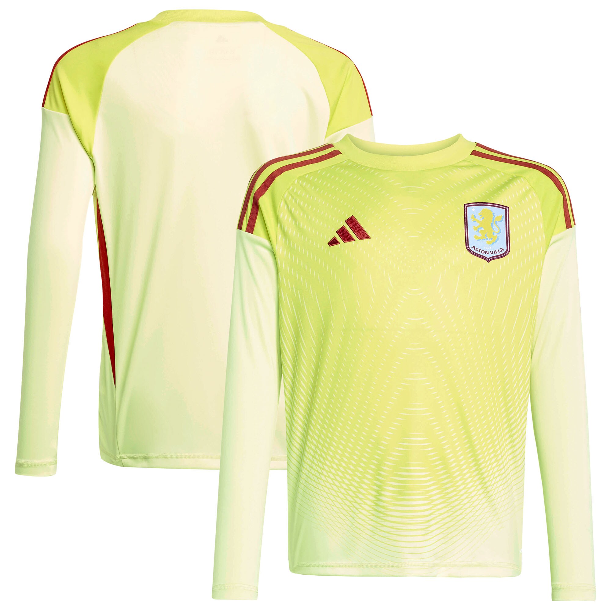 aston villa adidas goalkeeper shirt 2025-26 – long sleeve – kids Collection | Official Aston Villa Jerseys for Fans