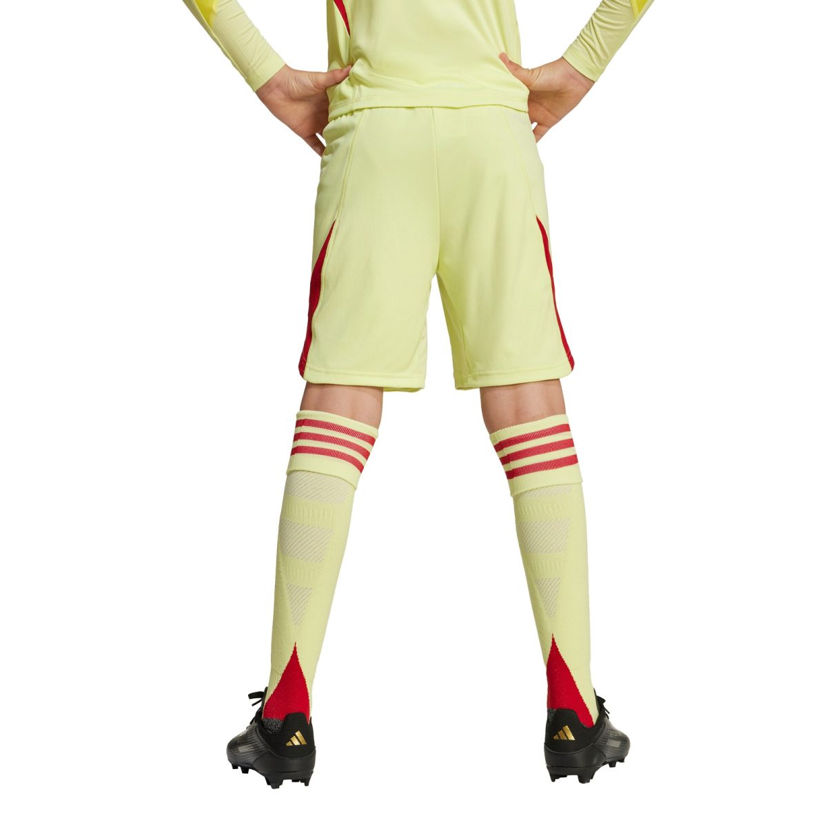 aston villa adidas goalkeeper shorts 2025-26 – kids Collection | Official Aston Villa Jerseys for Fans