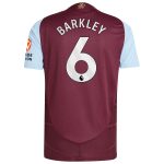 aston villa adidas home authentic shirt 2024-25 with barkley 6 printing Collection | Official Aston Villa Jerseys for Fans