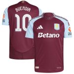 aston villa adidas home authentic shirt 2024-25 with buendia 10 cup printing Collection | Official Aston Villa Jerseys for Fans