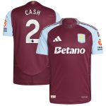 aston villa adidas home authentic shirt 2024-25 with cash 2 printing Collection | Official Aston Villa Jerseys for Fans