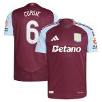 aston villa adidas home authentic shirt 2024-25 with corsie 6 cup printing Collection | Official Aston Villa Jerseys for Fans