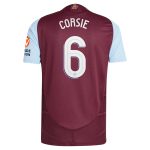 aston villa adidas home authentic shirt 2024-25 with corsie 6 cup printing Collection | Official Aston Villa Jerseys for Fans