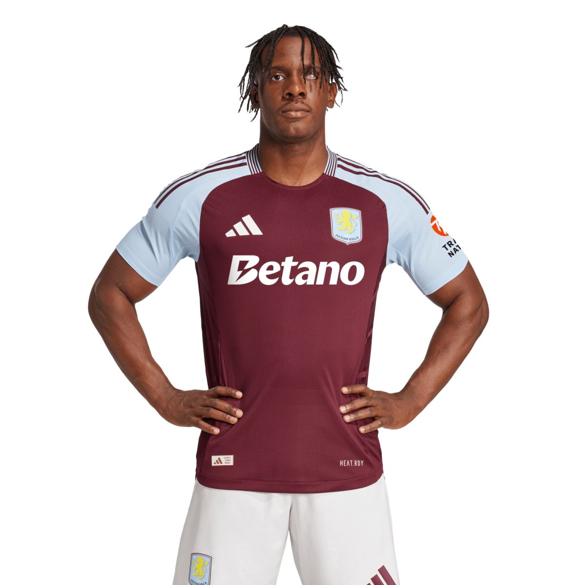 aston villa adidas home authentic shirt 2024-25 with custom printing Collection | Official Aston Villa Jerseys for Fans