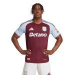 aston villa adidas home authentic shirt 2024-25 with custom printing Collection | Official Aston Villa Jerseys for Fans