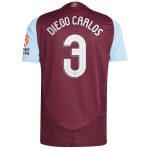 aston villa adidas home authentic shirt 2024-25 with diego carlos 3 cup printing Collection | Official Aston Villa Jerseys for Fans