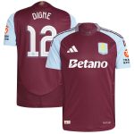 aston villa adidas home authentic shirt 2024-25 with digne 12 cup printing Collection | Official Aston Villa Jerseys for Fans