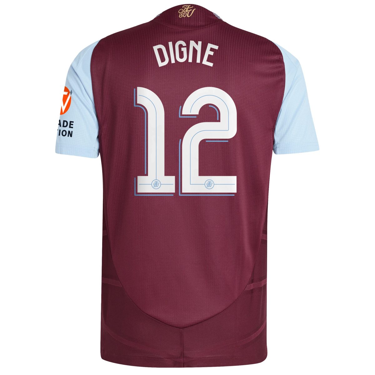 aston villa adidas home authentic shirt 2024-25 with digne 12 cup printing Collection | Official Aston Villa Jerseys for Fans