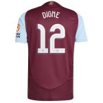 aston villa adidas home authentic shirt 2024-25 with digne 12 cup printing Collection | Official Aston Villa Jerseys for Fans