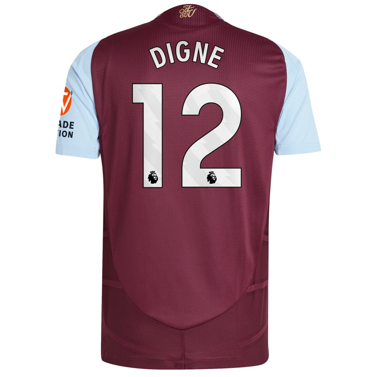 aston villa adidas home authentic shirt 2024-25 with digne 12 printing Collection | Official Aston Villa Jerseys for Fans
