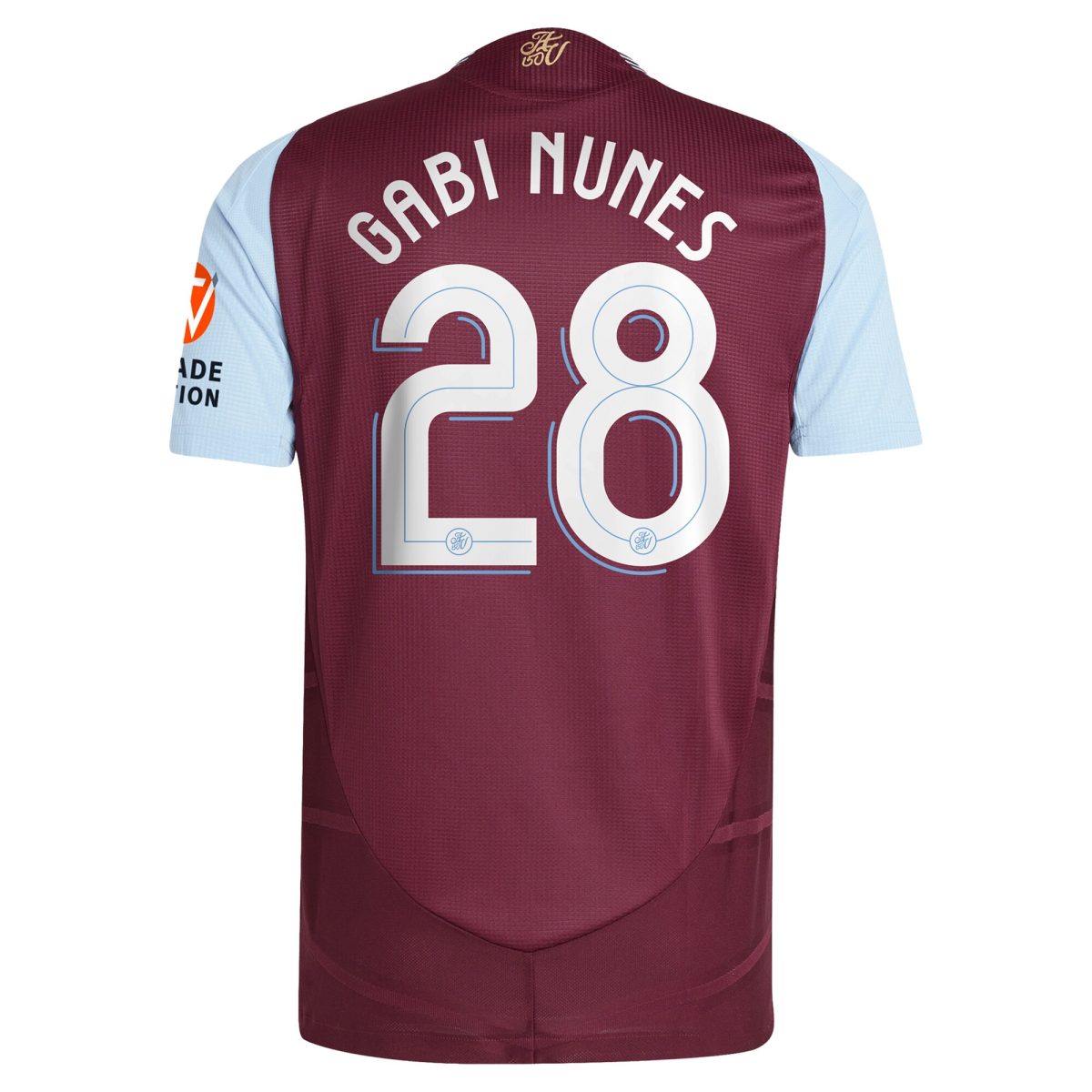aston villa adidas home authentic shirt 2024-25 with gabi nunes 28 cup printing Collection | Official Aston Villa Jerseys for Fans