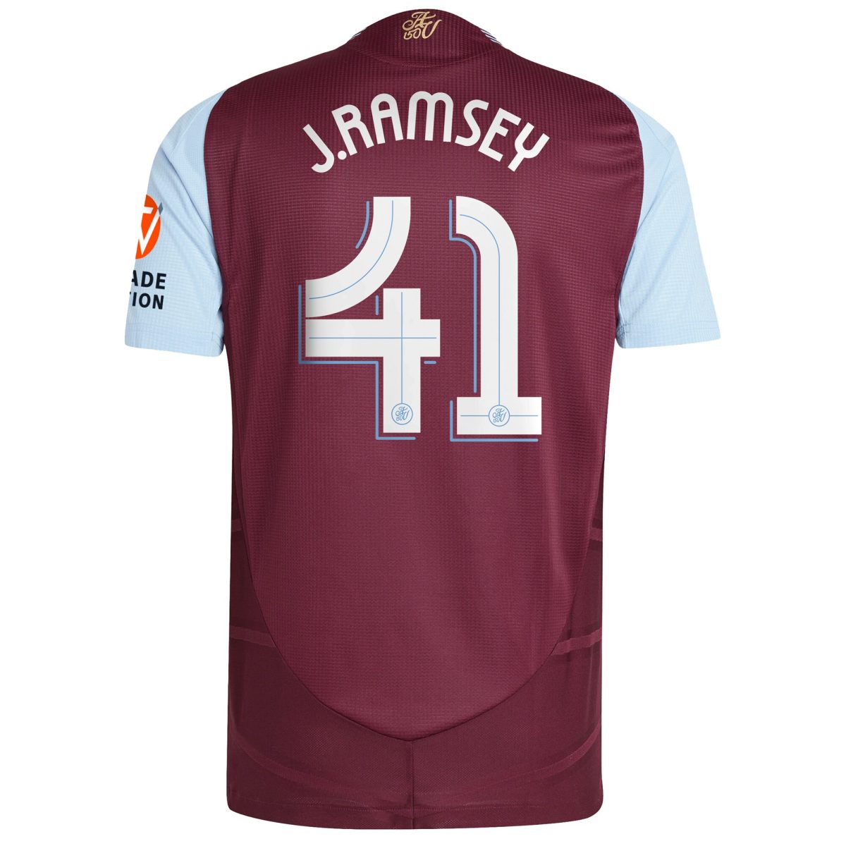 aston villa adidas home authentic shirt 2024-25 with j. ramsey 41 cup printing Collection | Official Aston Villa Jerseys for Fans