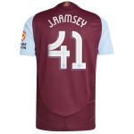 aston villa adidas home authentic shirt 2024-25 with j. ramsey 41 cup printing Collection | Official Aston Villa Jerseys for Fans