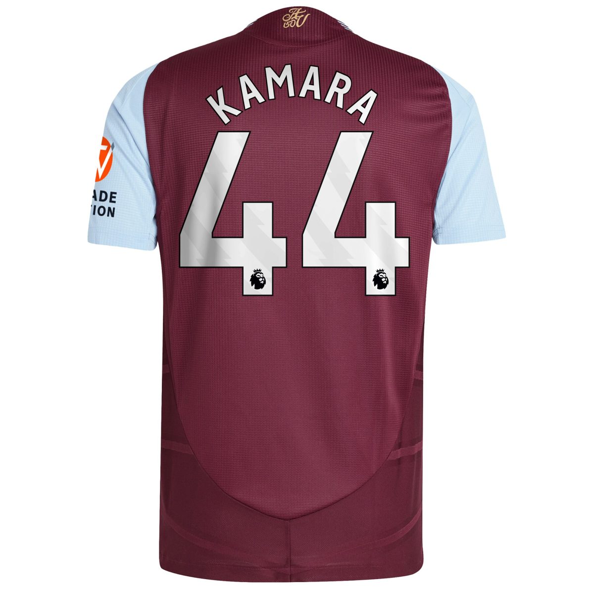 aston villa adidas home authentic shirt 2024-25 with kamara 44 printing Collection | Official Aston Villa Jerseys for Fans