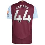 aston villa adidas home authentic shirt 2024-25 with kamara 44 printing Collection | Official Aston Villa Jerseys for Fans