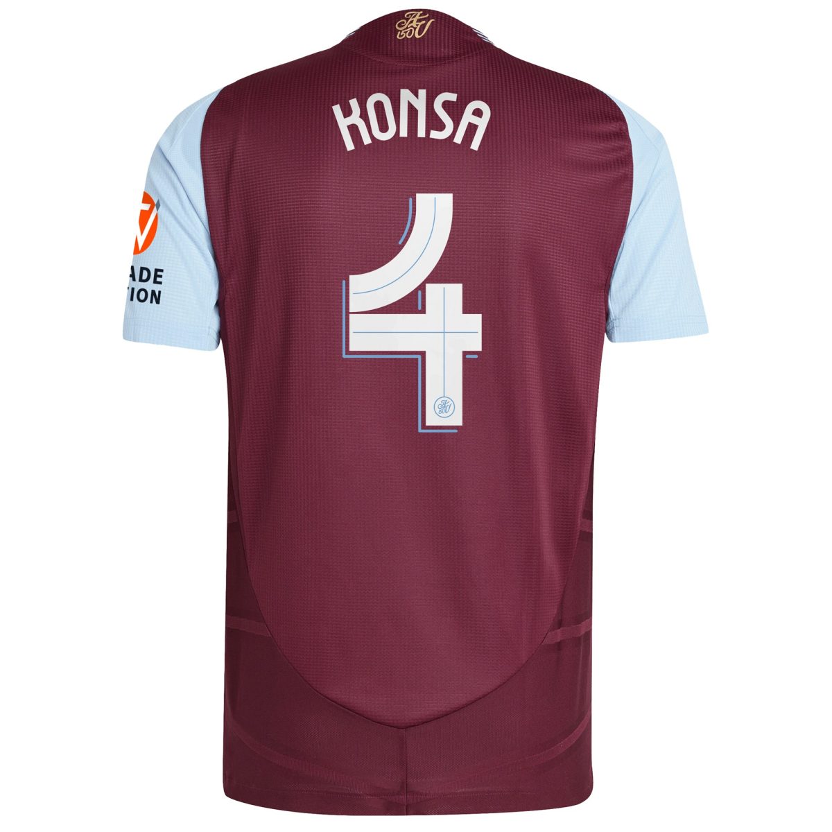 aston villa adidas home authentic shirt 2024-25 with konsa 4 cup printing Collection | Official Aston Villa Jerseys for Fans