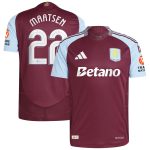 aston villa adidas home authentic shirt 2024-25 with maatsen 22 cup printing Collection | Official Aston Villa Jerseys for Fans