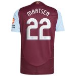 aston villa adidas home authentic shirt 2024-25 with maatsen 22 cup printing Collection | Official Aston Villa Jerseys for Fans
