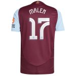 aston villa adidas home authentic shirt 2024-25 with malen 17 cup printing Collection | Official Aston Villa Jerseys for Fans