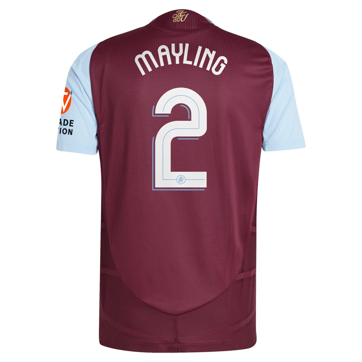 aston villa adidas home authentic shirt 2024-25 with mayling 2 cup printing Collection | Official Aston Villa Jerseys for Fans