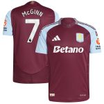 aston villa adidas home authentic shirt 2024-25 with mcginn 7 printing Collection | Official Aston Villa Jerseys for Fans
