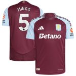 aston villa adidas home authentic shirt 2024-25 with mings 5 printing Collection | Official Aston Villa Jerseys for Fans
