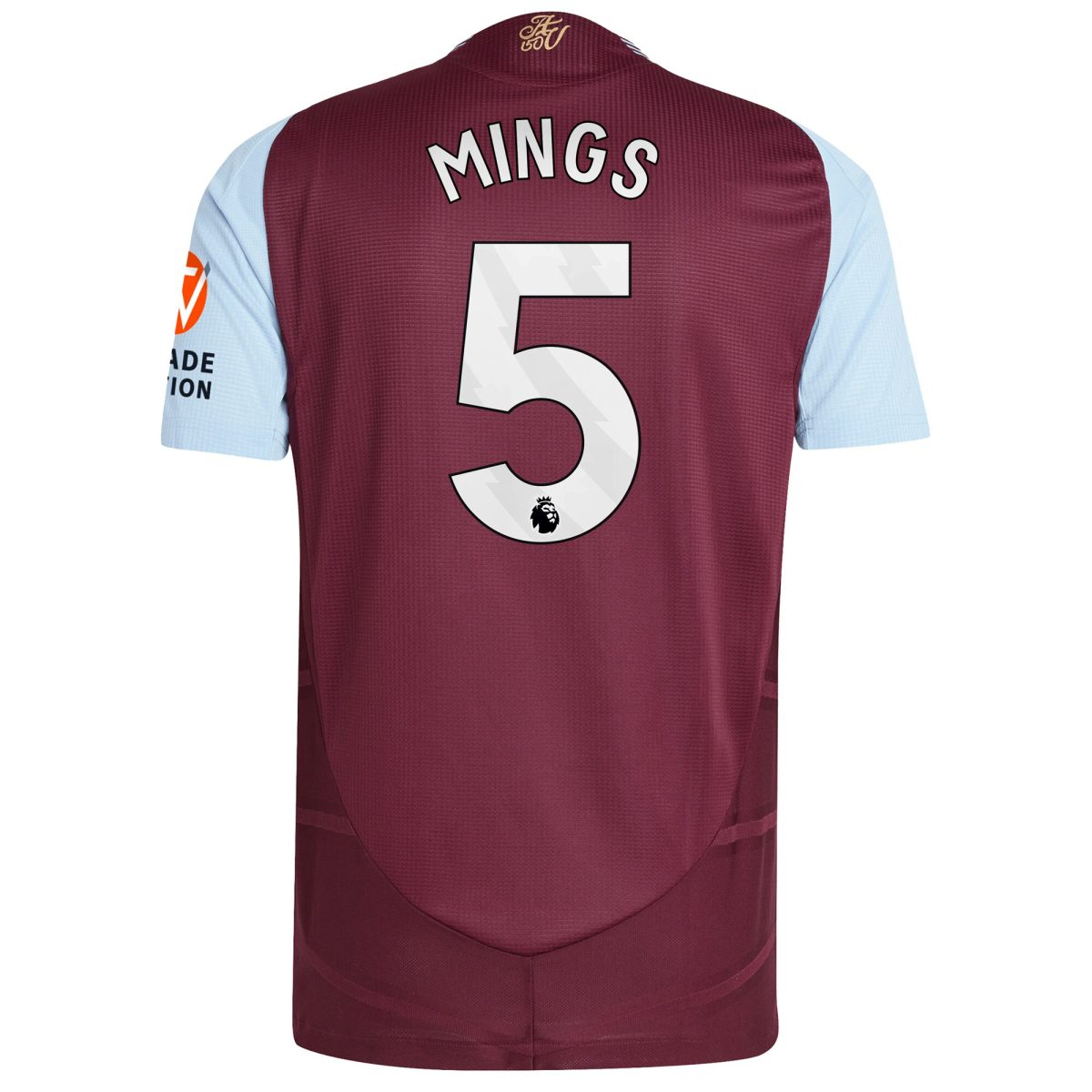 aston villa adidas home authentic shirt 2024-25 with mings 5 printing Collection | Official Aston Villa Jerseys for Fans