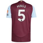 aston villa adidas home authentic shirt 2024-25 with mings 5 printing Collection | Official Aston Villa Jerseys for Fans