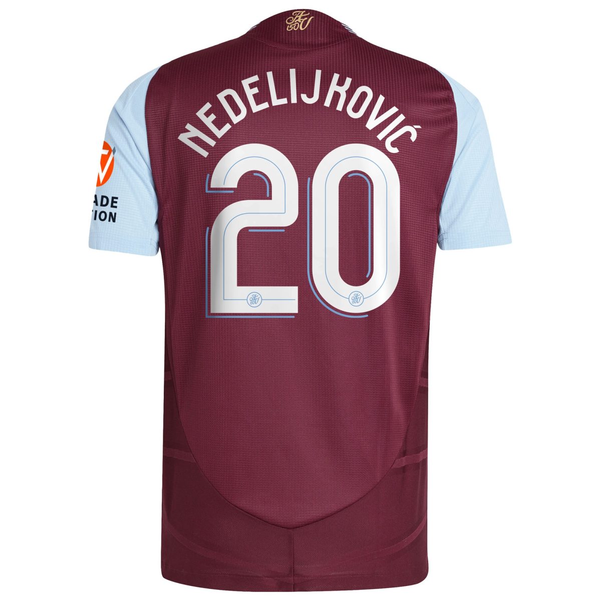 aston villa adidas home authentic shirt 2024-25 with nedeljković 20 cup printing Collection | Official Aston Villa Jerseys for Fans