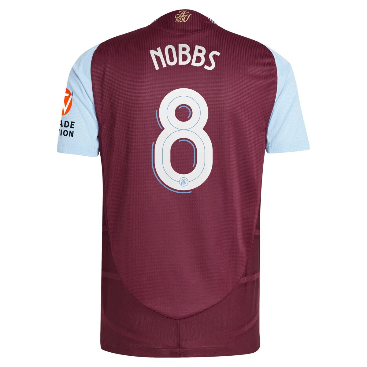 aston villa adidas home authentic shirt 2024-25 with nobbs 8 cup printing Collection | Official Aston Villa Jerseys for Fans