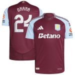 aston villa adidas home authentic shirt 2024-25 with onana 24 cup printing Collection | Official Aston Villa Jerseys for Fans