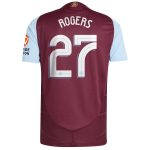 aston villa adidas home authentic shirt 2024-25 with rogers 27 cup printing Collection | Official Aston Villa Jerseys for Fans
