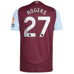 aston villa adidas home authentic shirt 2024-25 with rogers 27 printing Collection | Official Aston Villa Jerseys for Fans