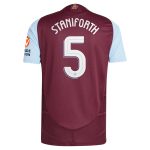 aston villa adidas home authentic shirt 2024-25 with staniforth 5 cup printing Collection | Official Aston Villa Jerseys for Fans