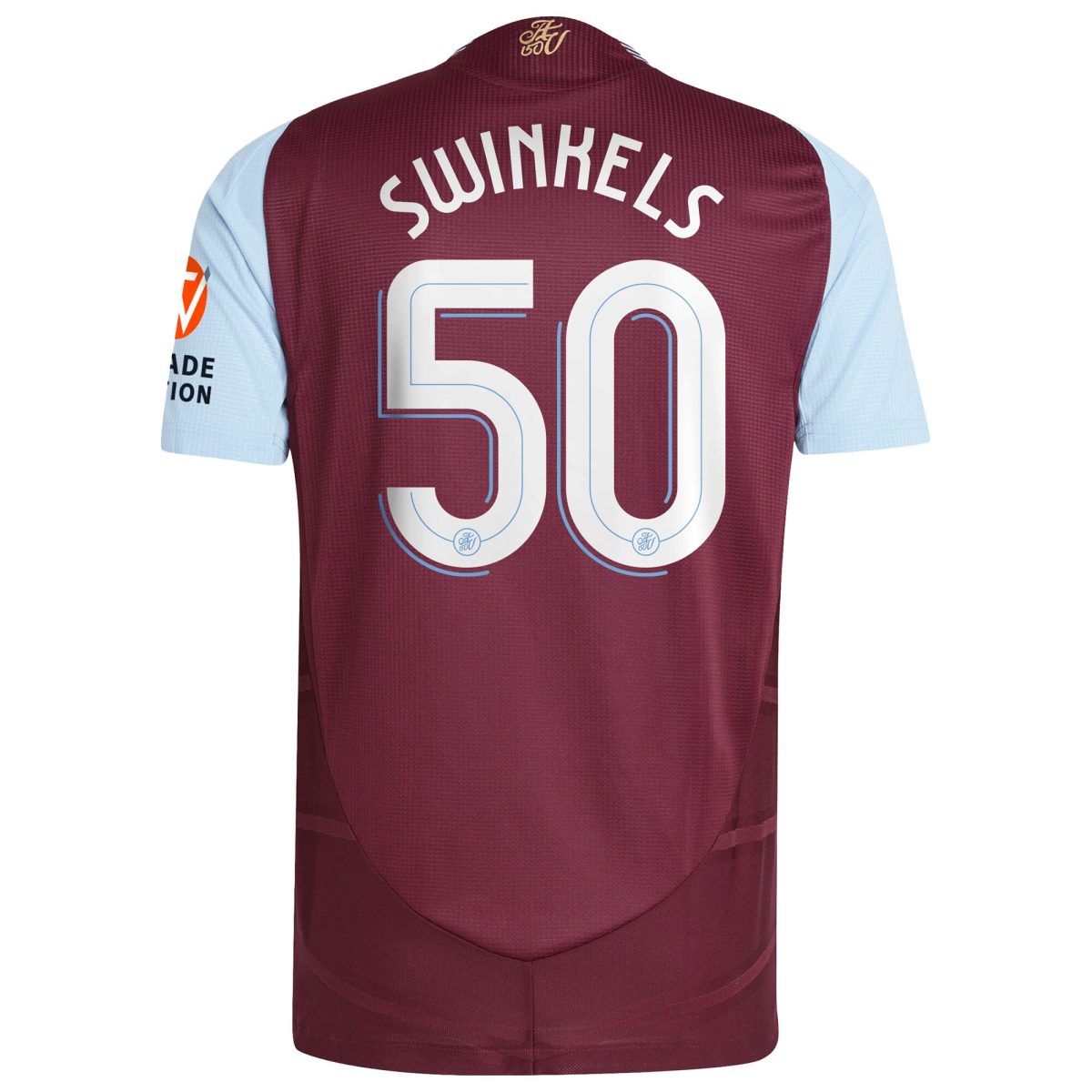 aston villa adidas home authentic shirt 2024-25 with swinkels 50 cup printing Collection | Official Aston Villa Jerseys for Fans