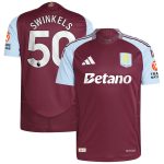 aston villa adidas home authentic shirt 2024-25 with swinkels 50 printing Collection | Official Aston Villa Jerseys for Fans