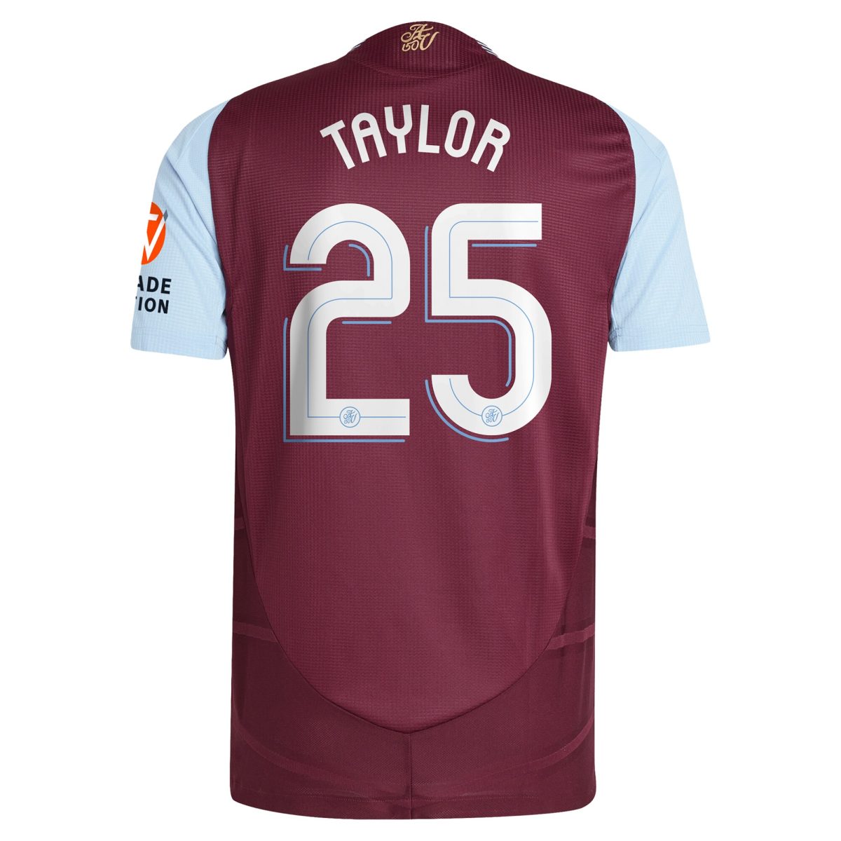 aston villa adidas home authentic shirt 2024-25 with taylor 25 cup printing Collection | Official Aston Villa Jerseys for Fans