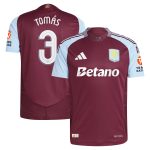 aston villa adidas home authentic shirt 2024-25 with tomás 3 cup printing Collection | Official Aston Villa Jerseys for Fans