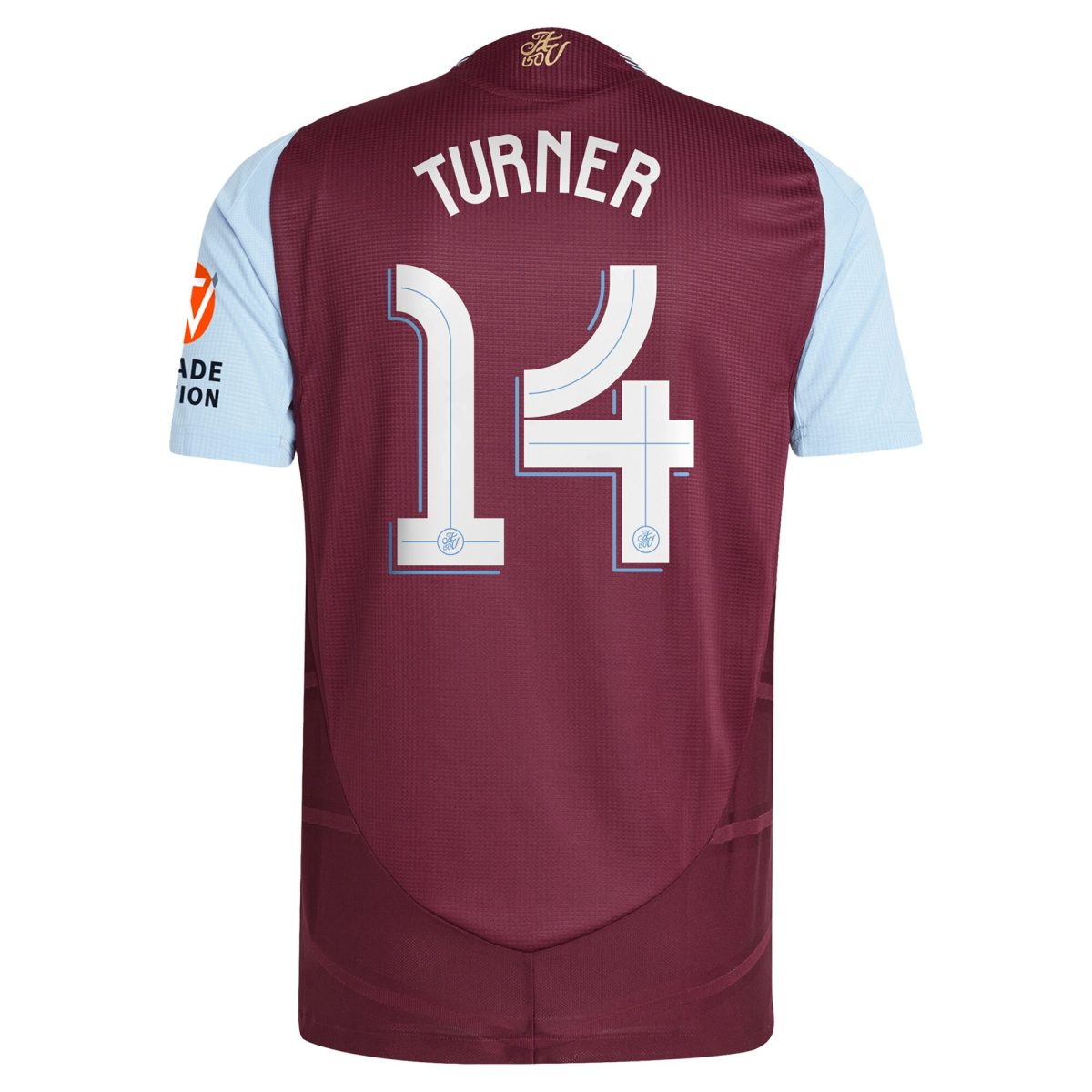 aston villa adidas home authentic shirt 2024-25 with turner 14 cup printing Collection | Official Aston Villa Jerseys for Fans