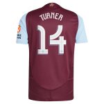 aston villa adidas home authentic shirt 2024-25 with turner 14 cup printing Collection | Official Aston Villa Jerseys for Fans