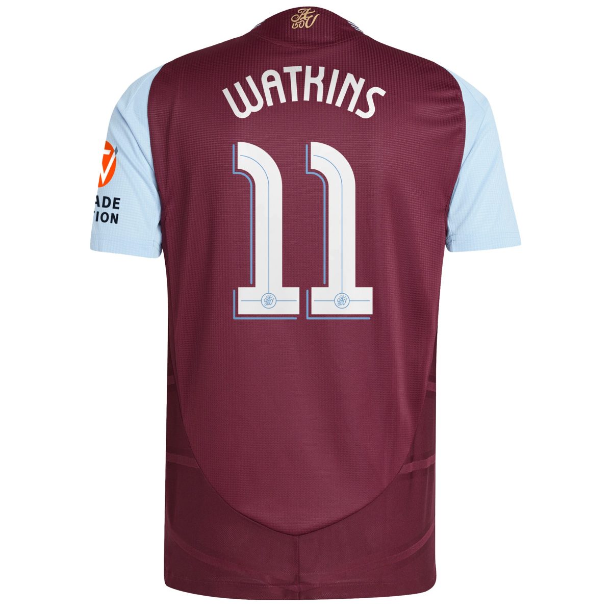 aston villa adidas home authentic shirt 2024-25 with watkins 11 cup printing Collection | Official Aston Villa Jerseys for Fans