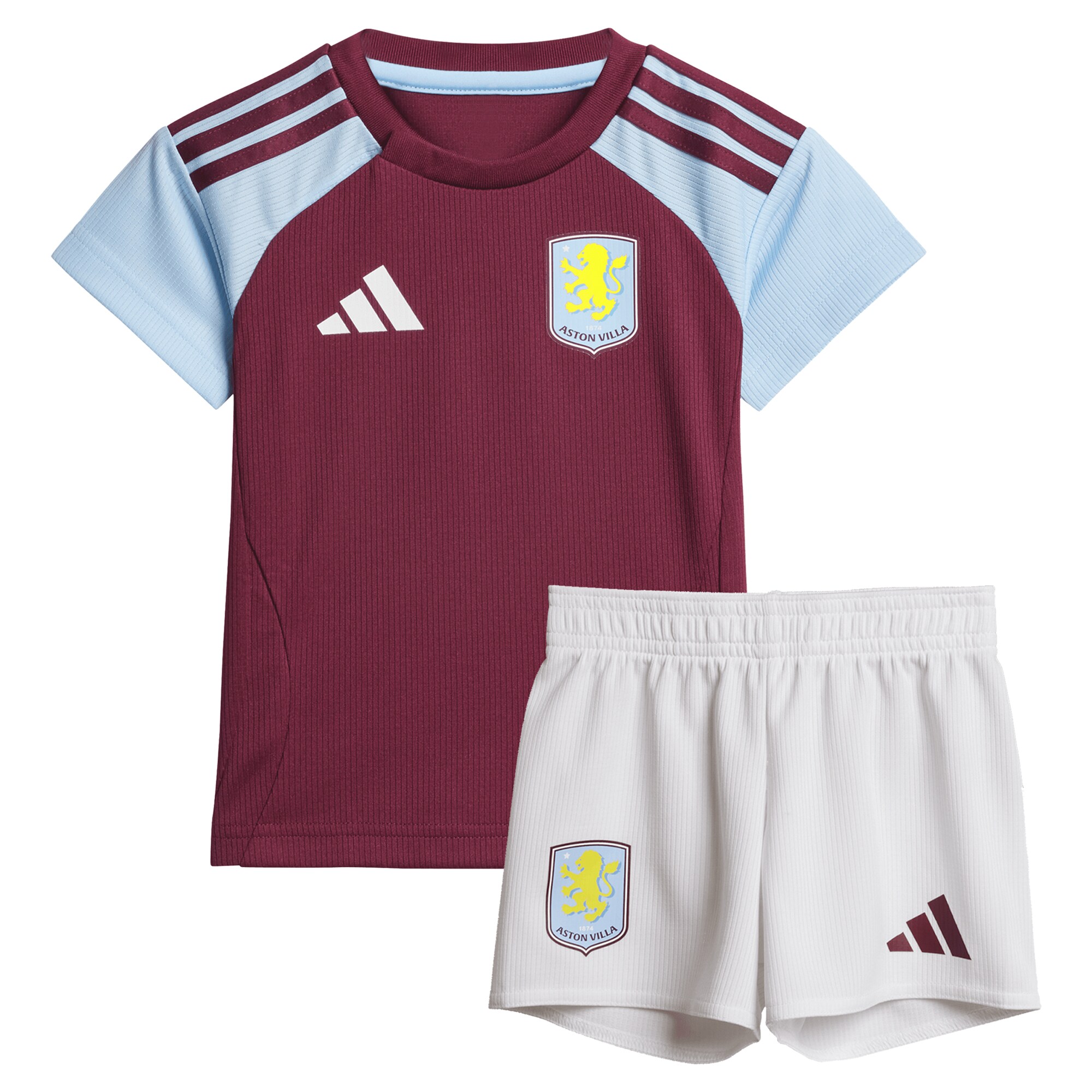 aston villa adidas home baby kit 2024-25 with a.garcía 16 printing Collection | Official Aston Villa Jerseys for Fans