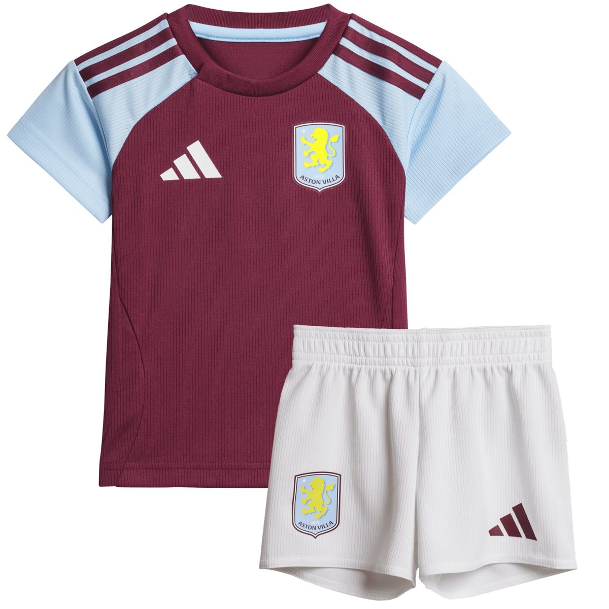 aston villa adidas home baby kit 2024-25 with custom printing Collection | Official Aston Villa Jerseys for Fans