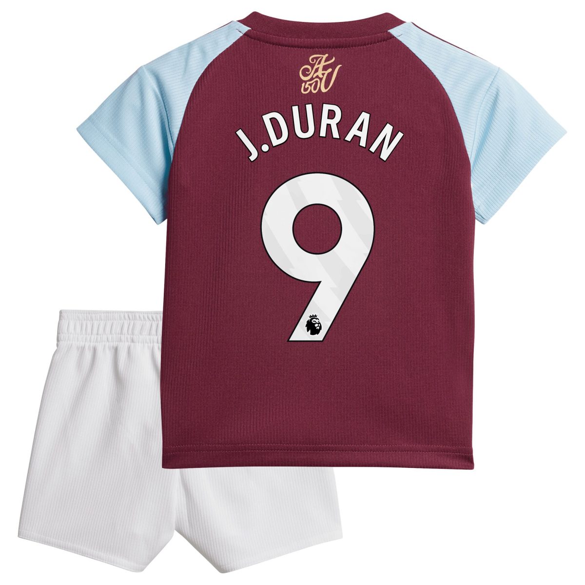 aston villa adidas home baby kit 2024-25 with j.duran 9 printing Collection | Official Aston Villa Jerseys for Fans