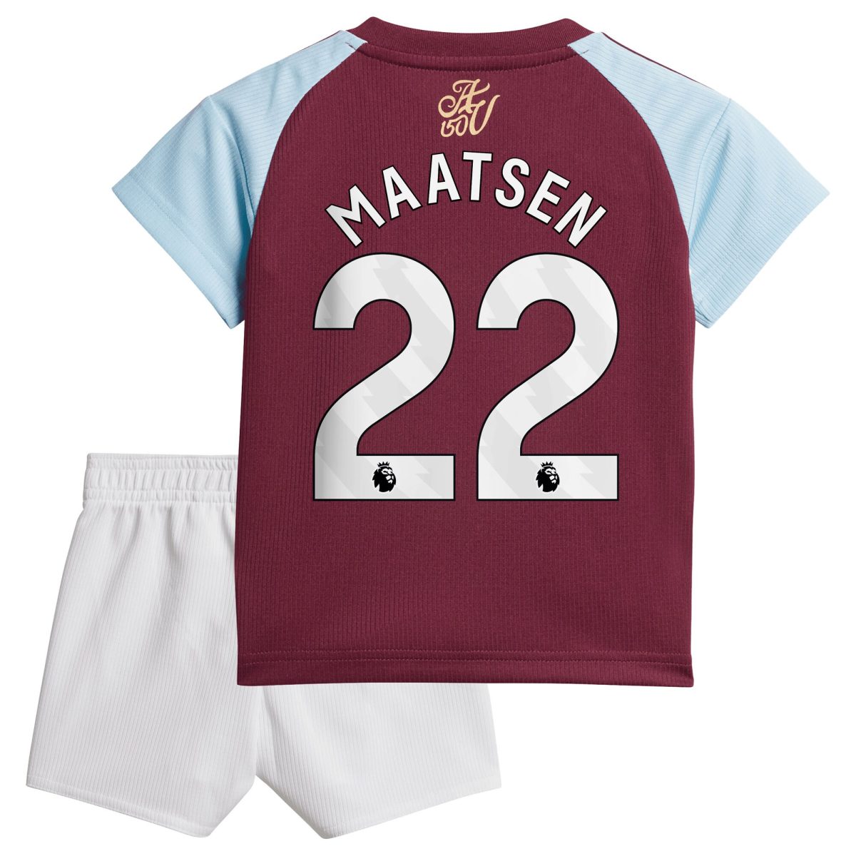 aston villa adidas home baby kit 2024-25 with maatsen 22 printing Collection | Official Aston Villa Jerseys for Fans