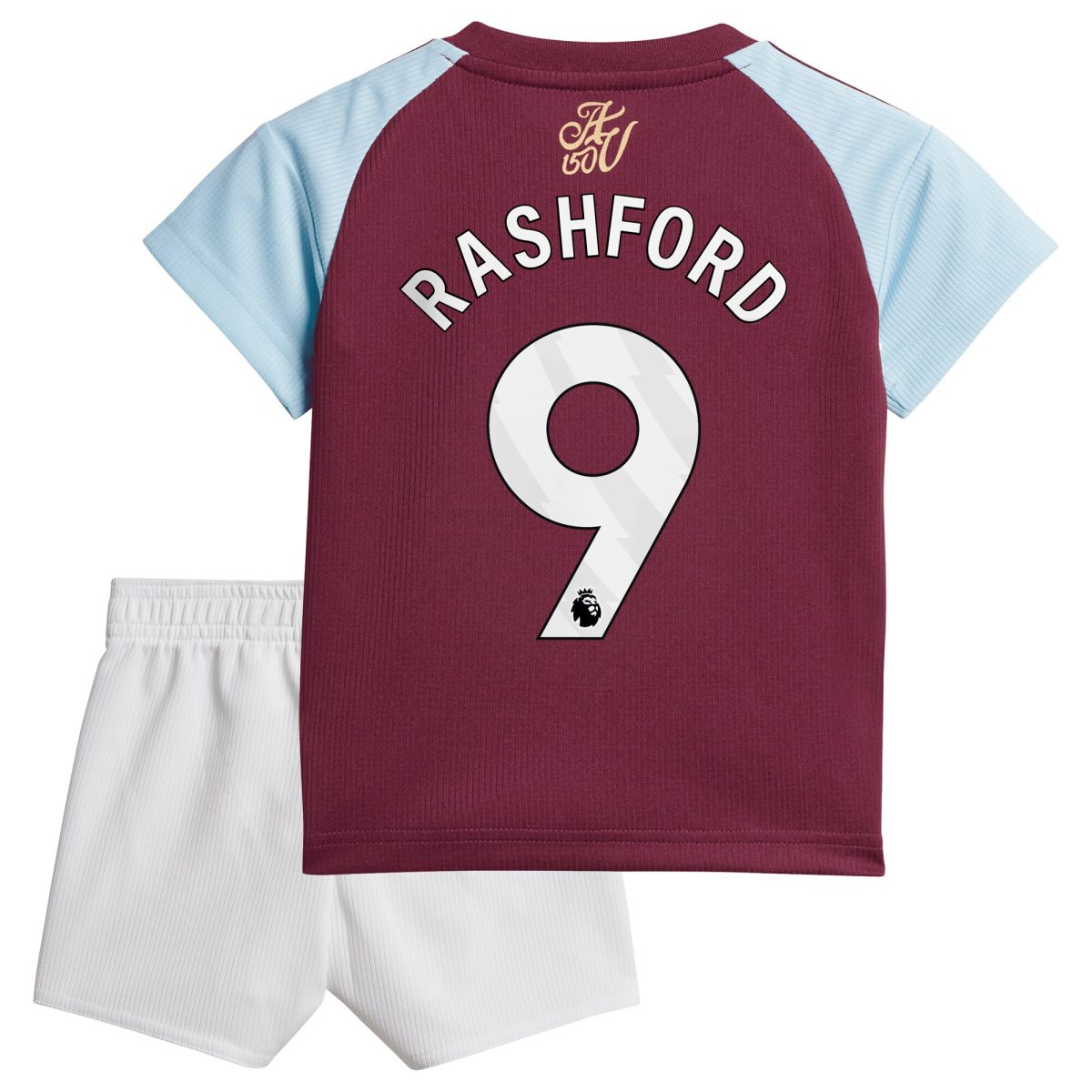 aston villa adidas home baby kit 2024-25 with rashford 9 printing Collection | Official Aston Villa Jerseys for Fans