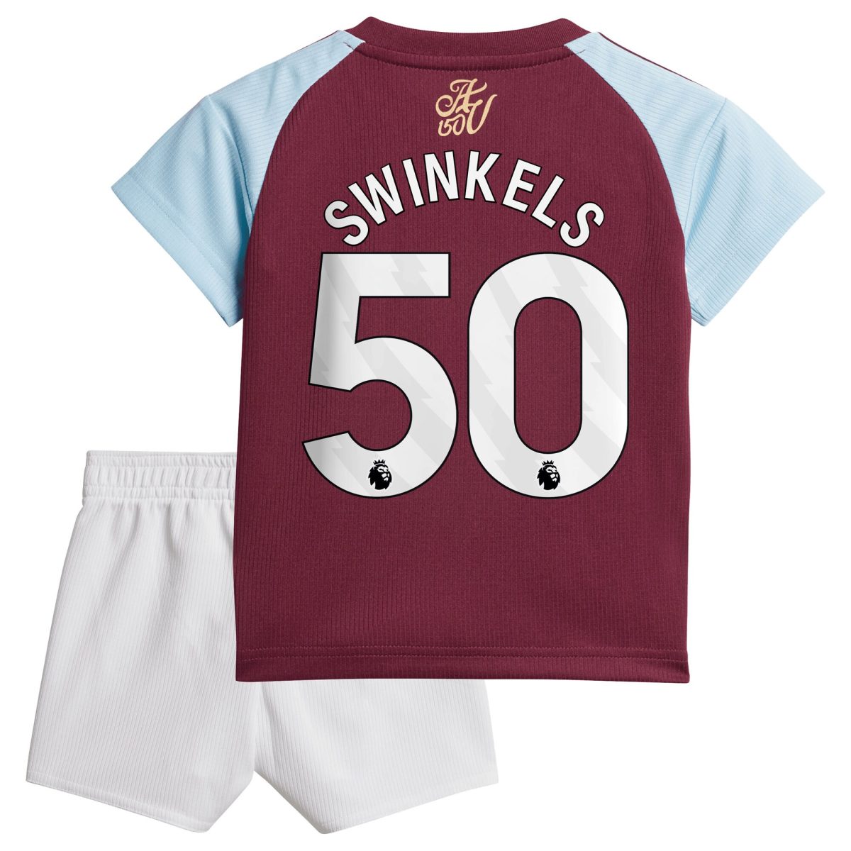 aston villa adidas home baby kit 2024-25 with swinkels 50 printing Collection | Official Aston Villa Jerseys for Fans