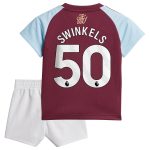 aston villa adidas home baby kit 2024-25 with swinkels 50 printing Collection | Official Aston Villa Jerseys for Fans